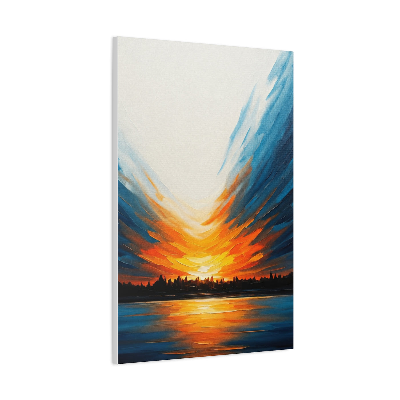 Radiant Sunset Reflection Wall Art & Canvas Prints