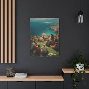 Sermon by the Sea Sacred Teaching Wall Art & Canvas Print