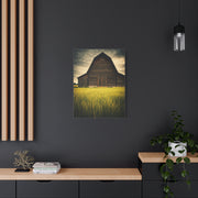 Weathered Barn in Tall Green Fields Wall Art & Canvas Prints