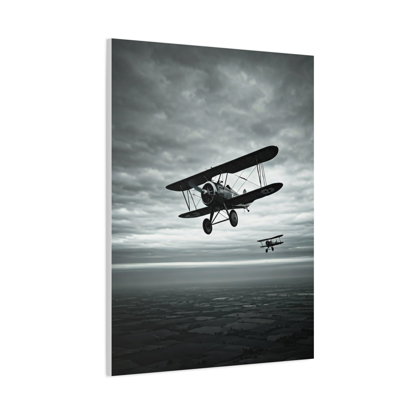 Vintage Squadron Over Open Seas Wall Art & Canvas Prints