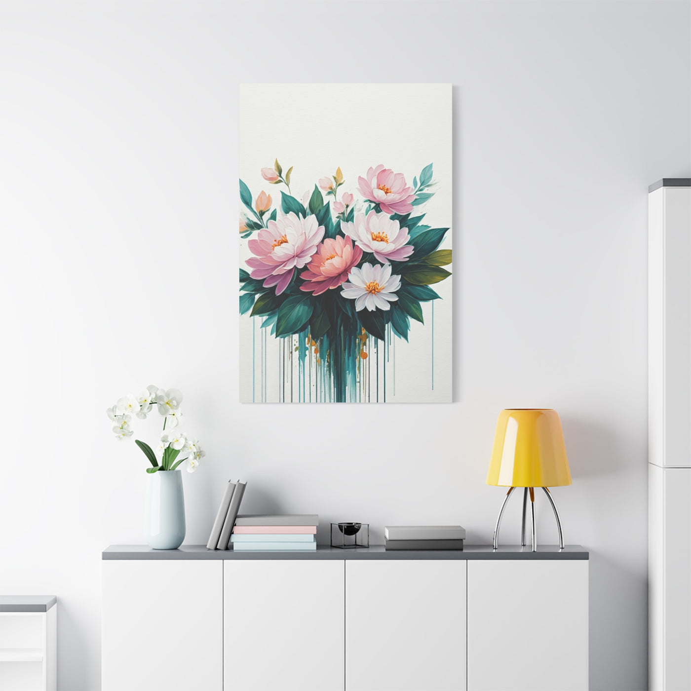 Modern Floral Bouquet Wall Art & Canvas Prints