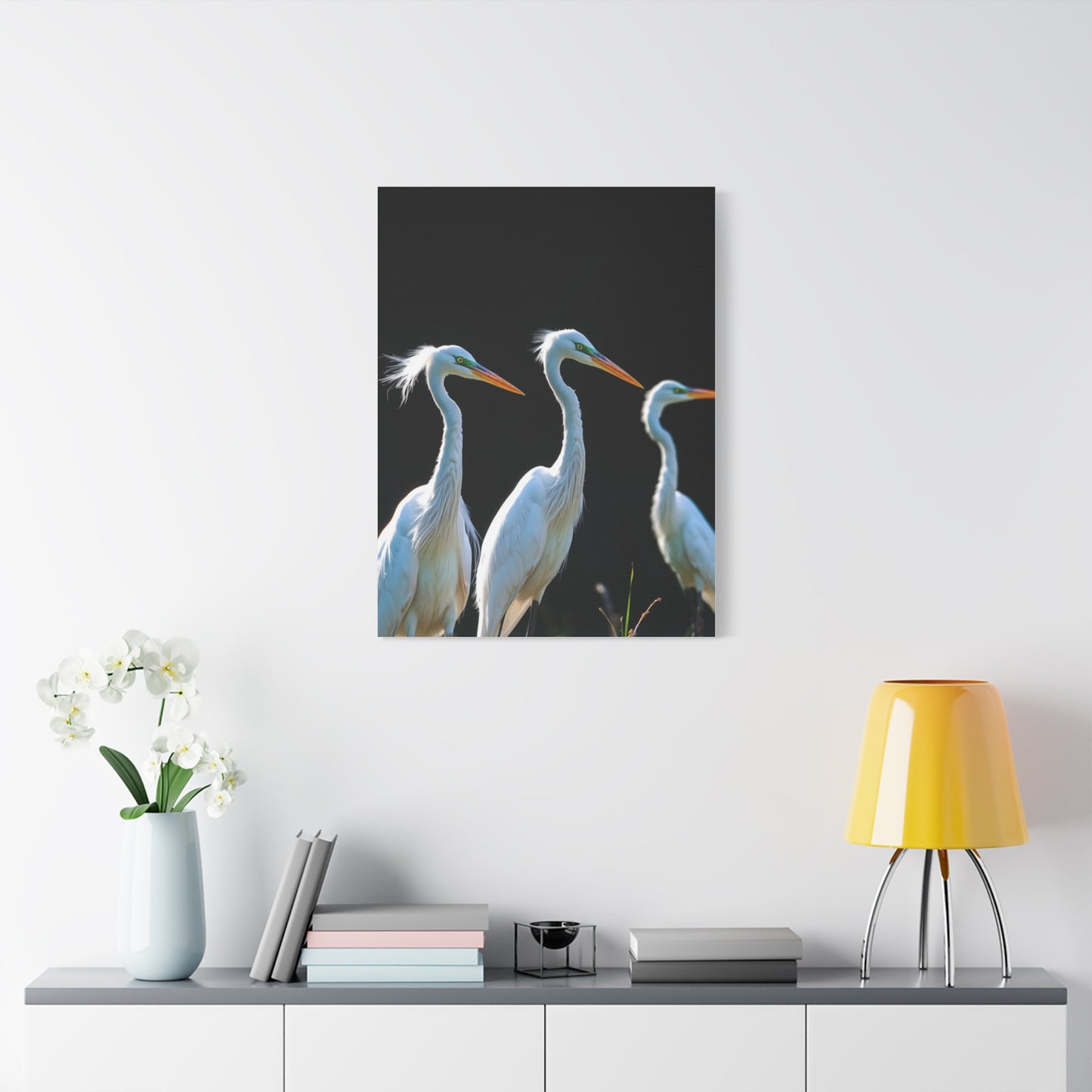 Vision Herons and Egrets Art Art Wall Art & Canvas Print