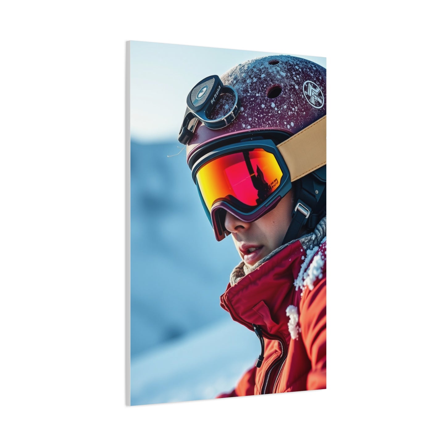 Skiing Art Supreme Canvas Wall Art & Canvas Print