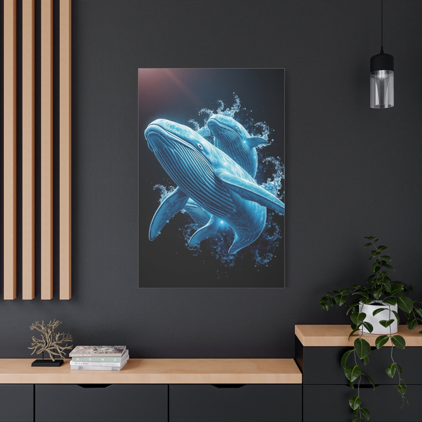 Supreme Whale Art Beautiful Collection Wall Art & Canvas Print