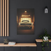 Plymouth Barracuda Cuda Vintage Garage Wall Art & Canvas Prints