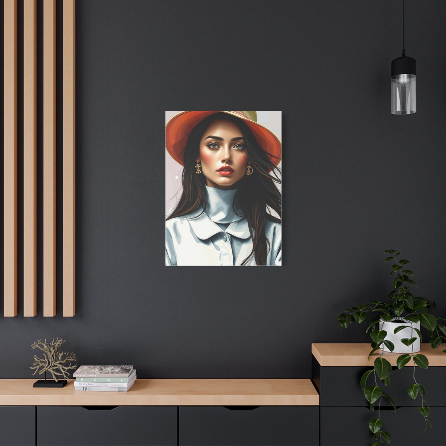 Vision Fashion Illustration & Drawings Art Art Wall Art & Canvas Print
