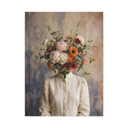 Surreal Botanical Head Portrait Wall Art & Canvas Print