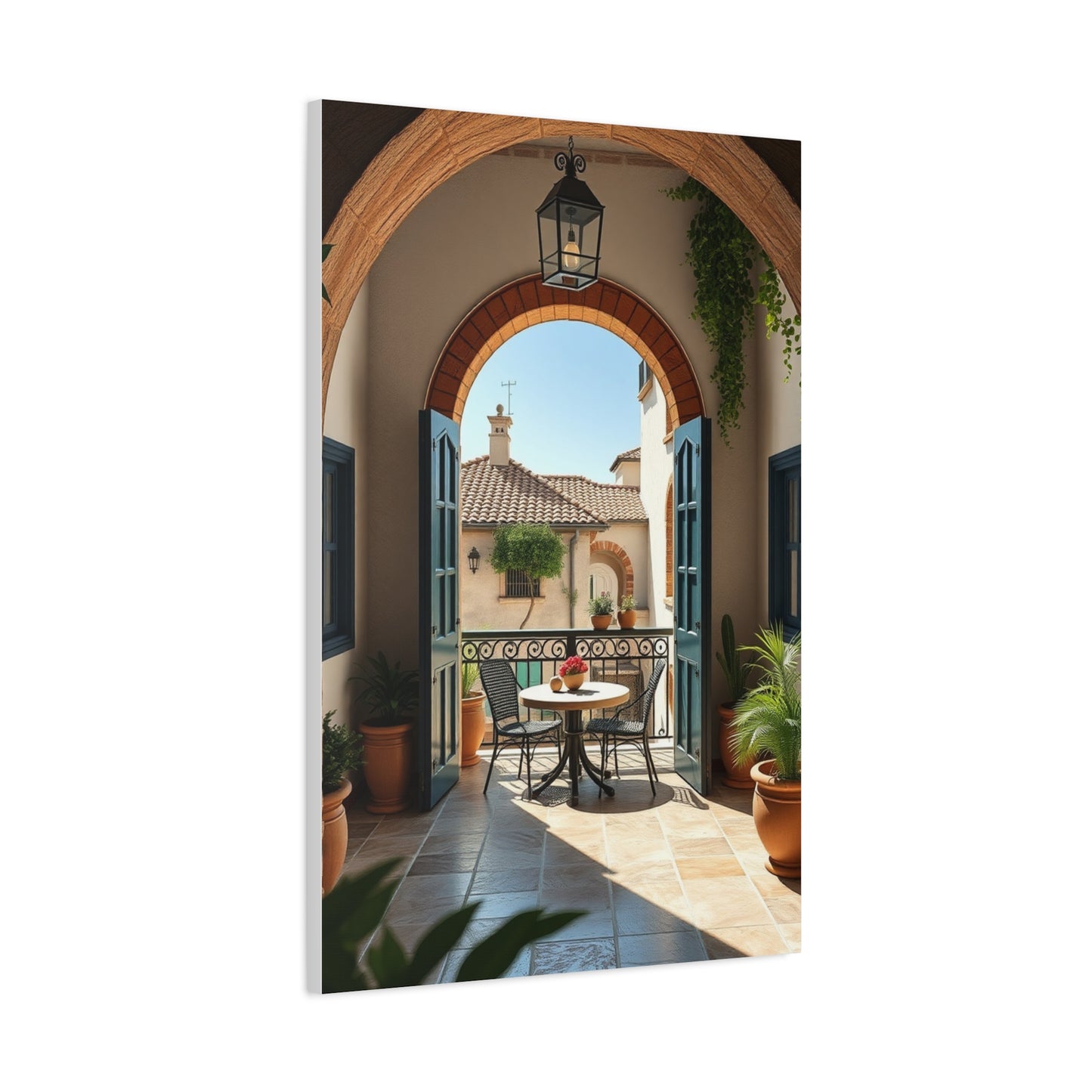 Mediterranean Decor Art Refined Canvas Wall Art & Canvas Print
