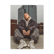 Urban Streetwear Rooftop Portrait Wall Art & Canvas Print