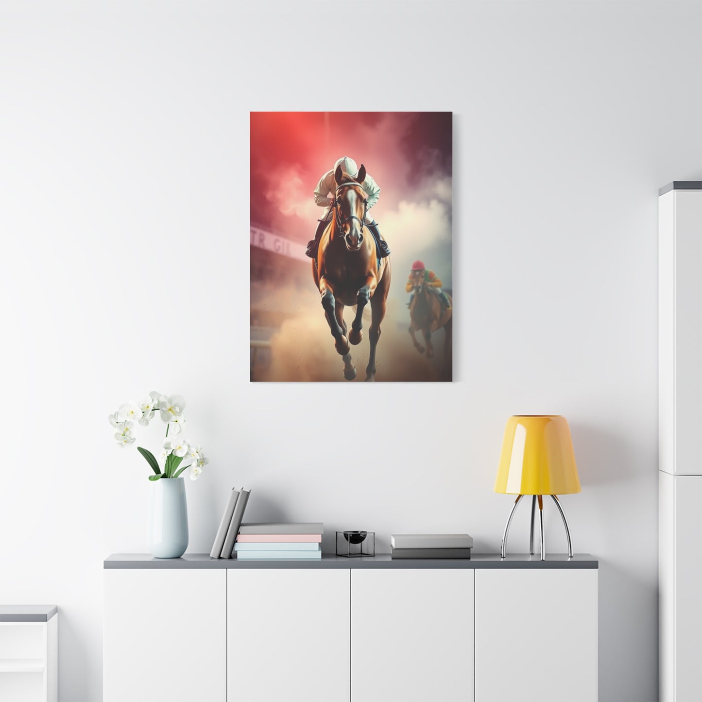 Vision Horse Racing Art Art Wall Art & Canvas Print