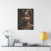 Golden Spirit Child Portrait Wall Art & Canvas Prints