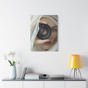 Surreal Lens Portrait Veiled Muse Wall Art & Canvas Print