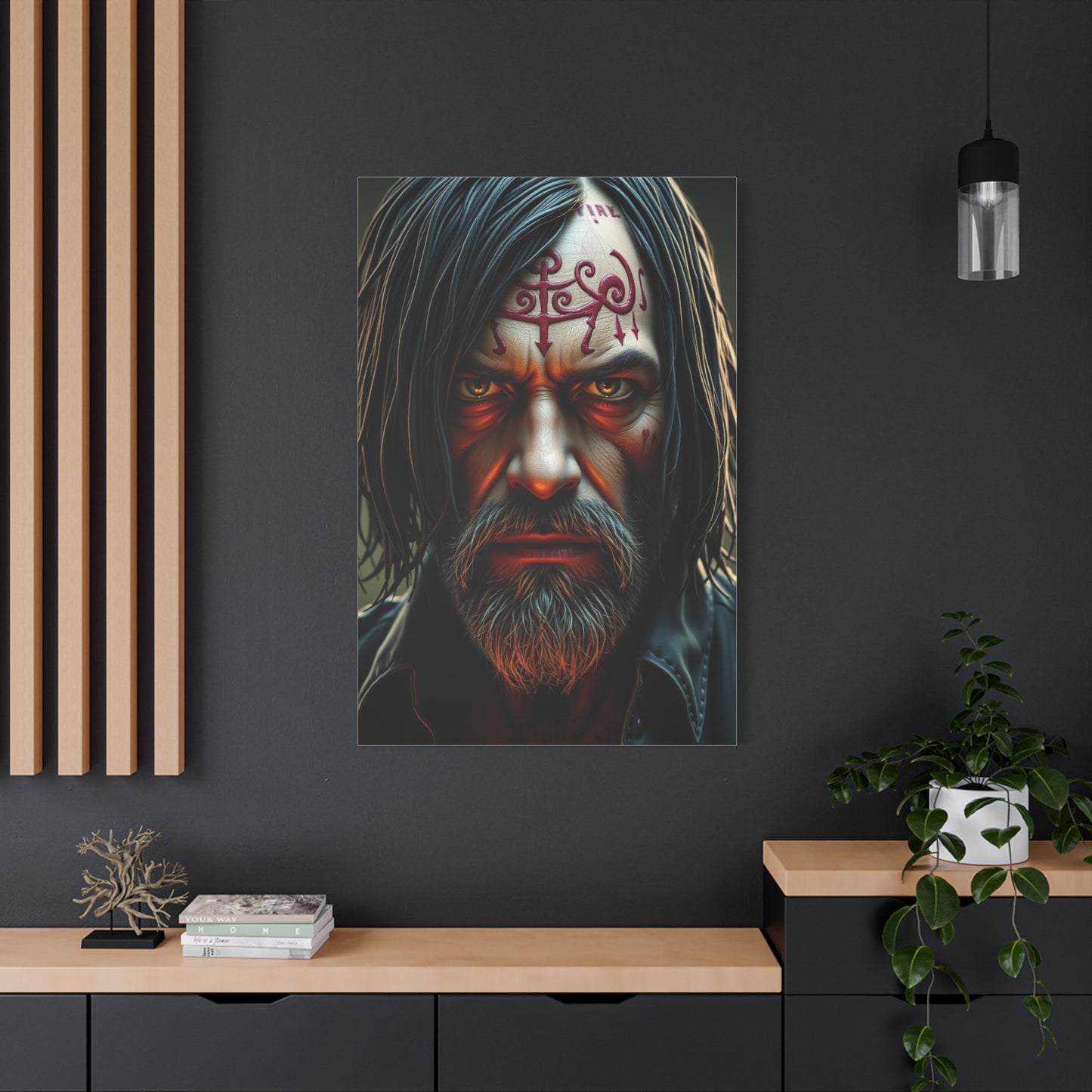Vision The Walking Dead Characters Art Art Wall Art & Canvas Print