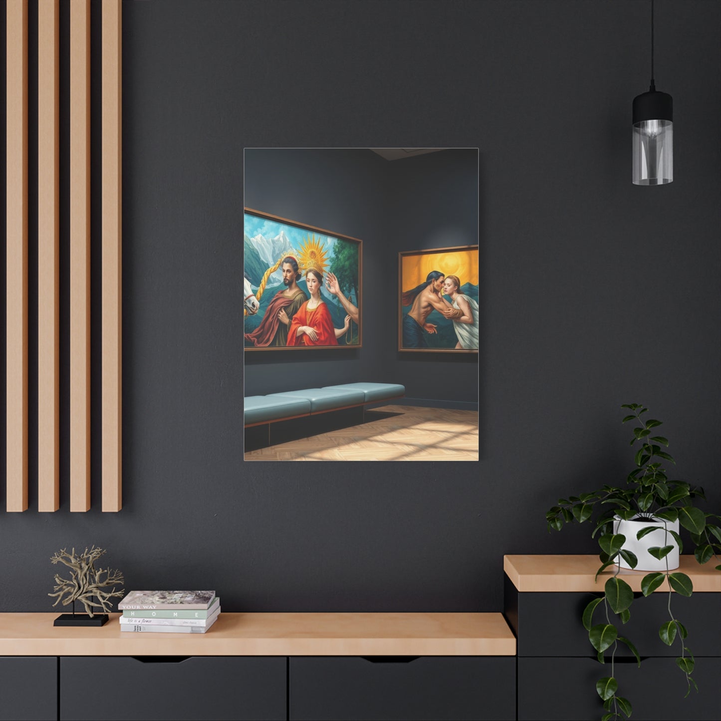 Artistic Nouveau Reverie Wall Art & Canvas Print