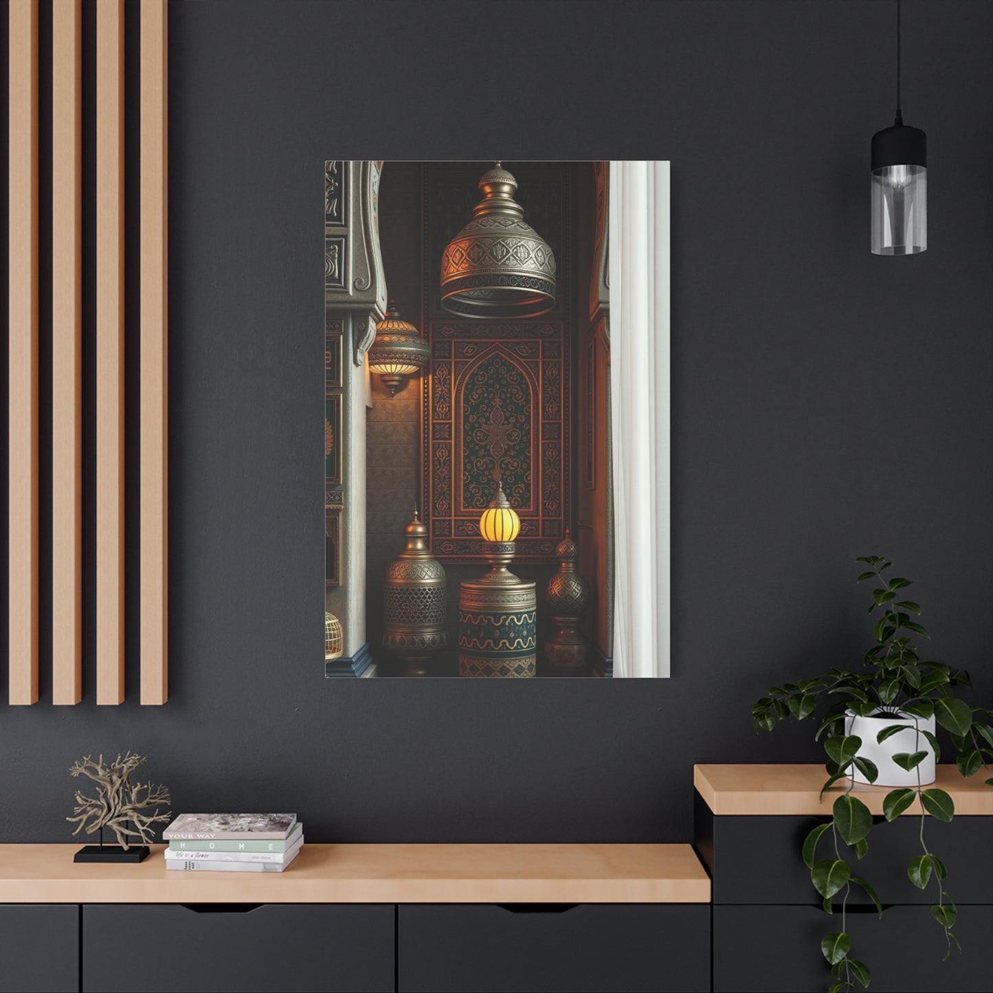 Middle Eastern Decor Art Refined Canvas Wall Art & Canvas Print