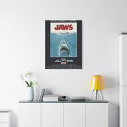 Jaws Movie Poster Wall Art & Canvas Print