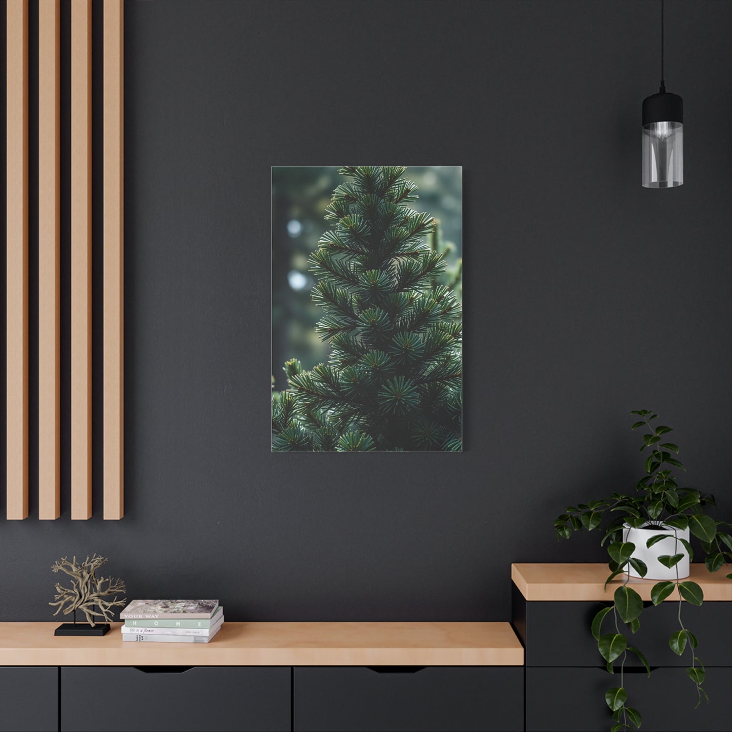 Pine Tree Art Refined Canvas Wall Art & Canvas Print