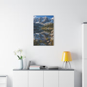 Rocky Mountain Alpine Reflection Wall Art & Canvas Print
