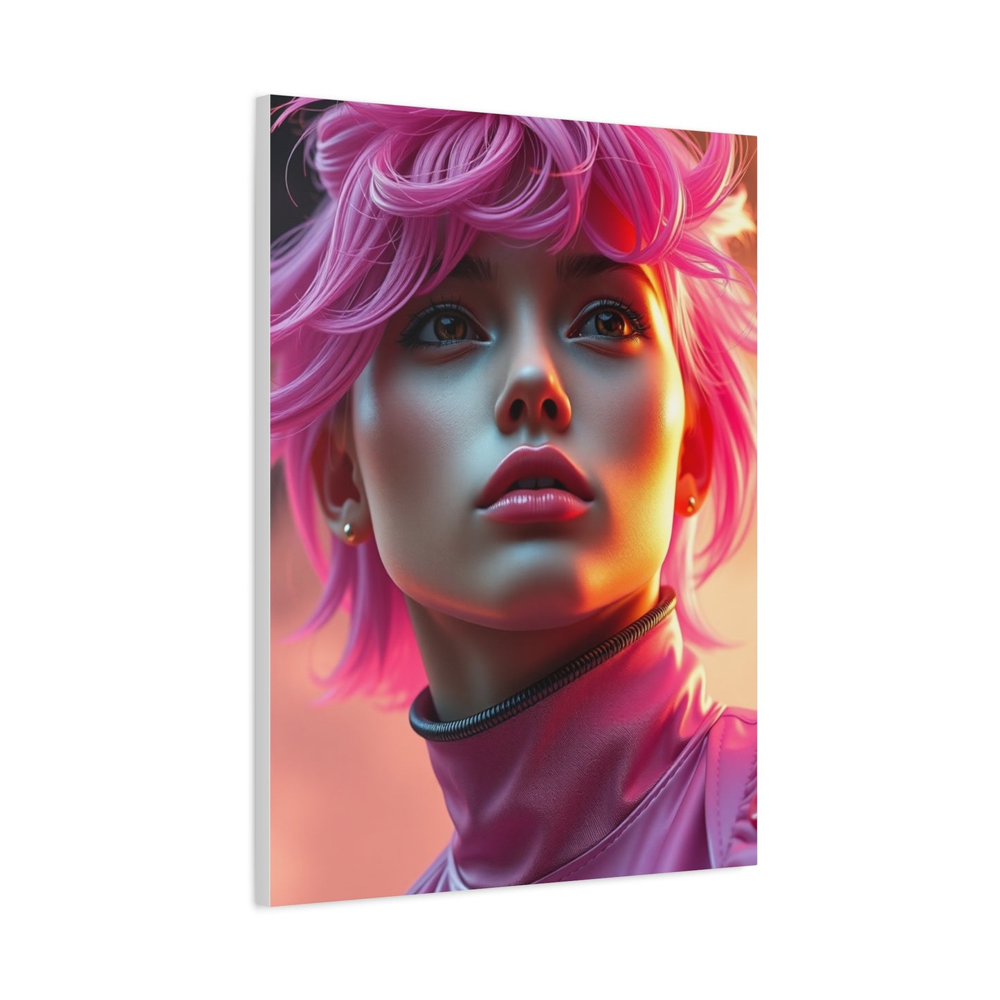 Supreme Art Gold & Pink Art Collection Wall Art & Canvas Print