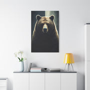 Regal Grizzly Close-Up Portrait Wall Art & Canvas Prints