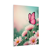 Pink Petal Butterfly Dream Wall Art & Canvas Prints