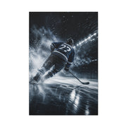 Ice Velocity Hockey Sports Wall Art & Canvas Print