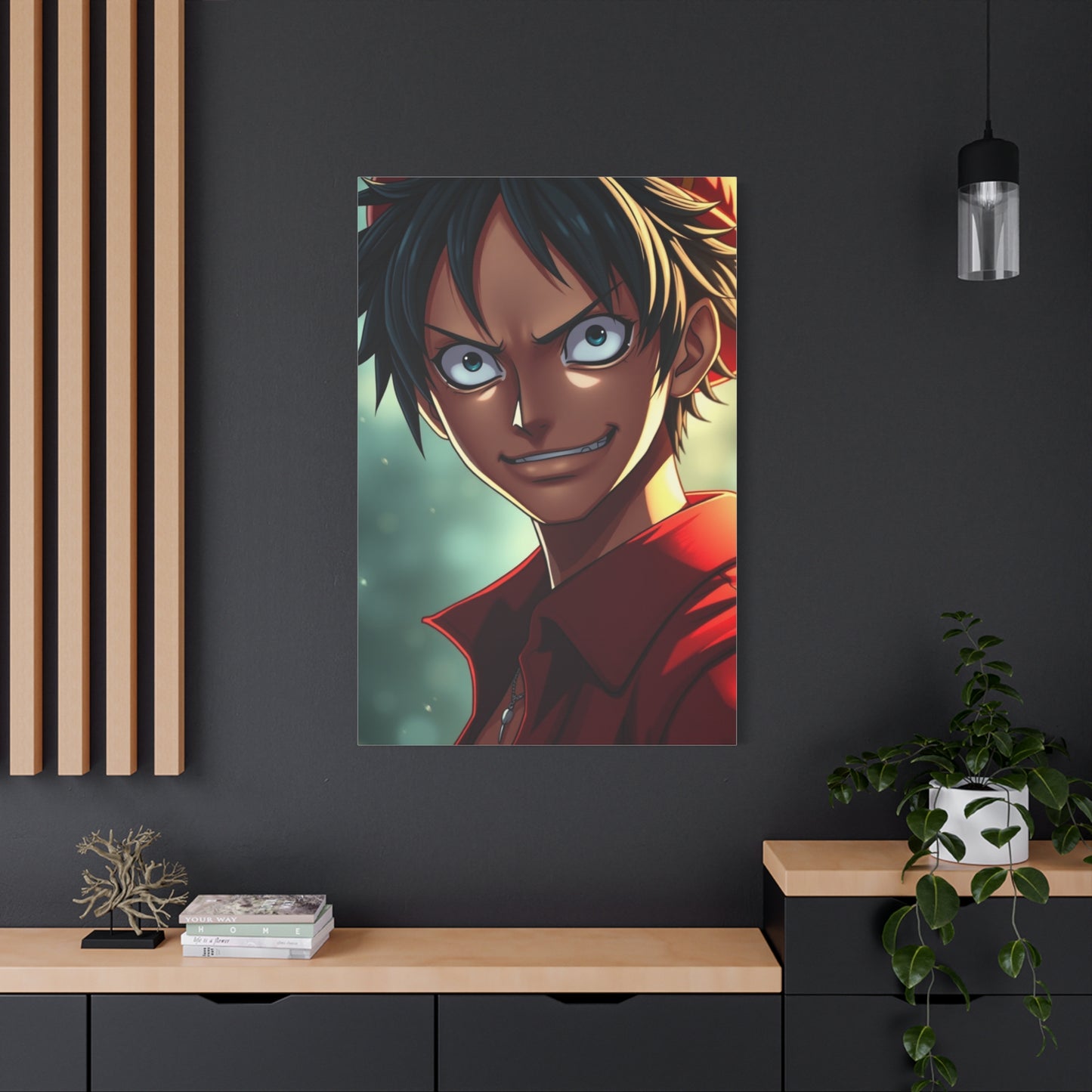 Monkey D. Luffy Art Canvas Art 5 Wall Art & Canvas Print