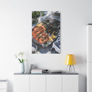 Mediterranean Seafood Kitchen Still Life Wall Art & Canvas Print