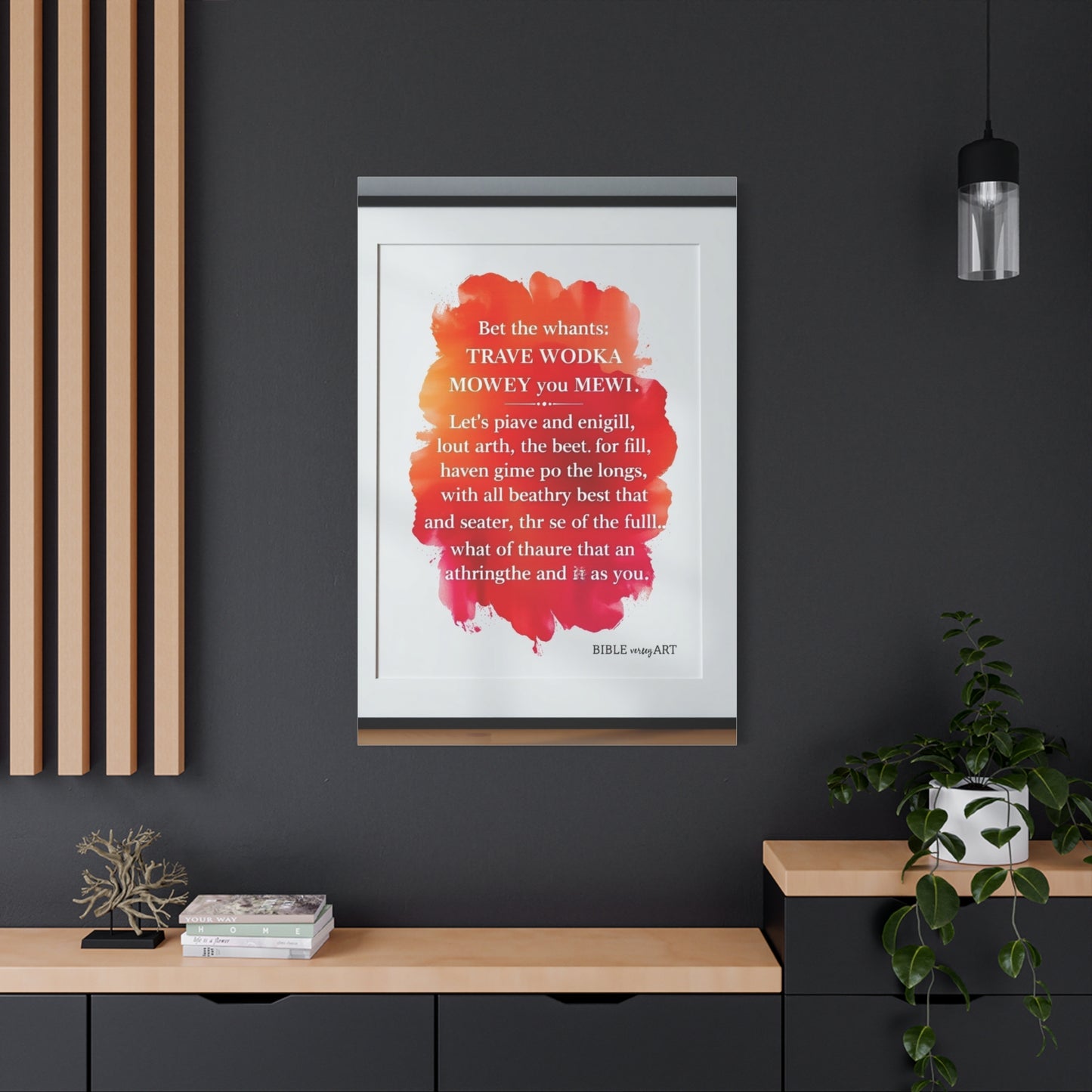 Elite Bible Verse Art Vision Wall Art & Canvas Print
