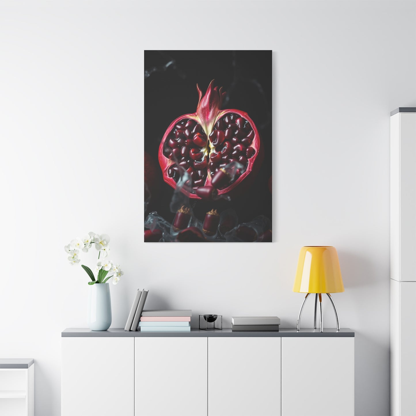 Opulent Scarlet Reverie Wall Art & Canvas Print
