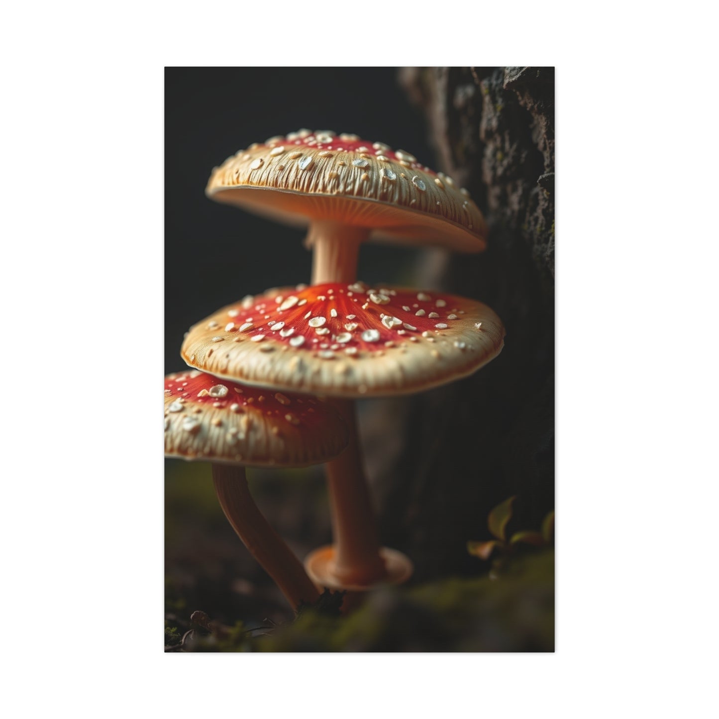 Vision Mushrooms Wall Art Art Wall Art & Canvas Print