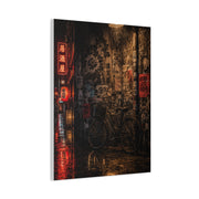 Neon Tokyo Alley Graffiti Street Wall Art & Canvas Print