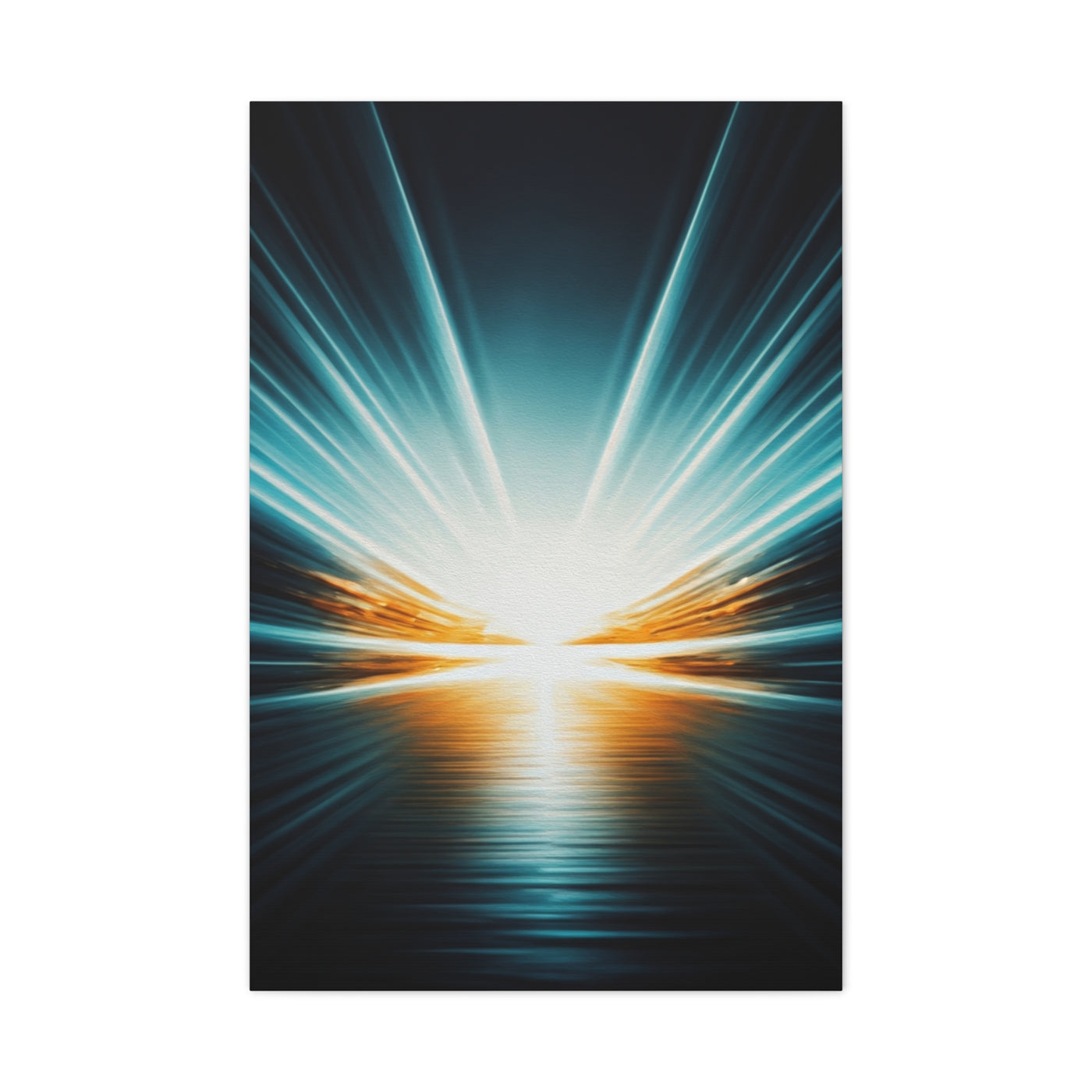 Golden Light Over Water Wall Art & Canvas Prints