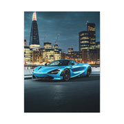 McLaren 720S London Skyline Dusk Wall Art & Canvas Prints