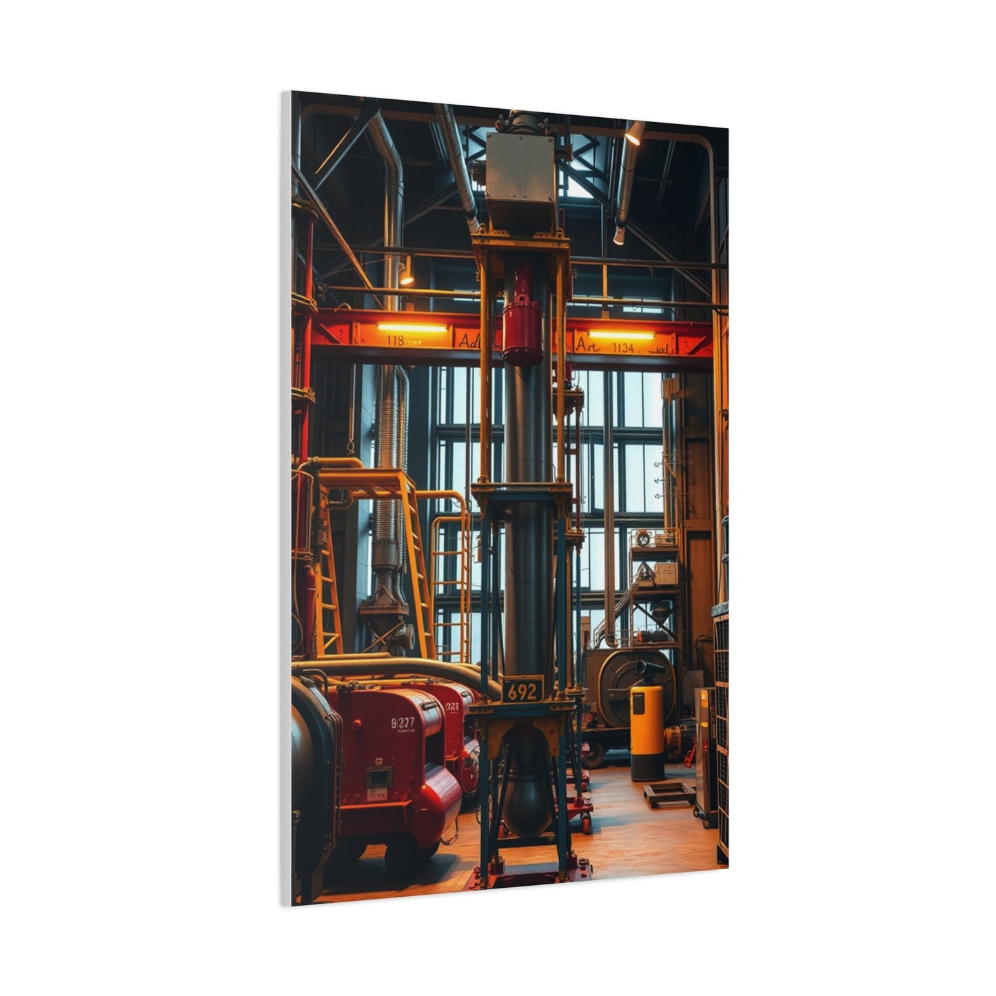 Elite Industrial Art Vision Wall Art & Canvas Print