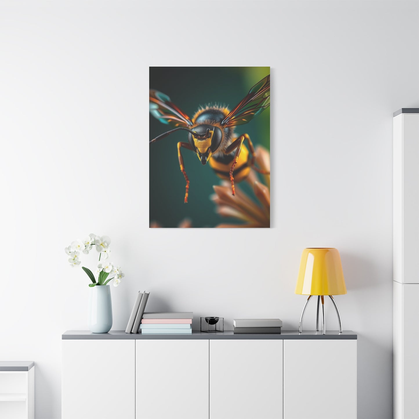 Bees, Hornet & Wasps Art Supreme Canvas Wall Art & Canvas Print