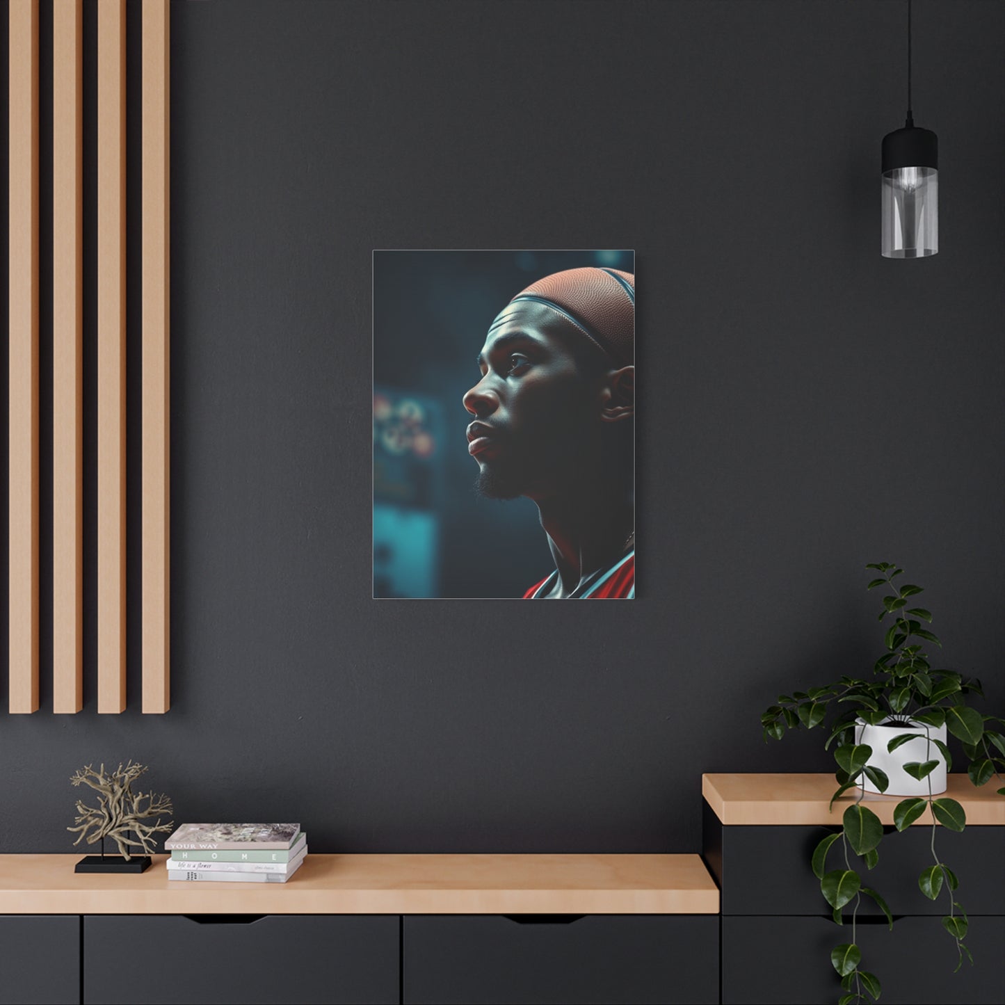 Supreme Basketball Art Beautiful Collection Wall Art & Canvas Print