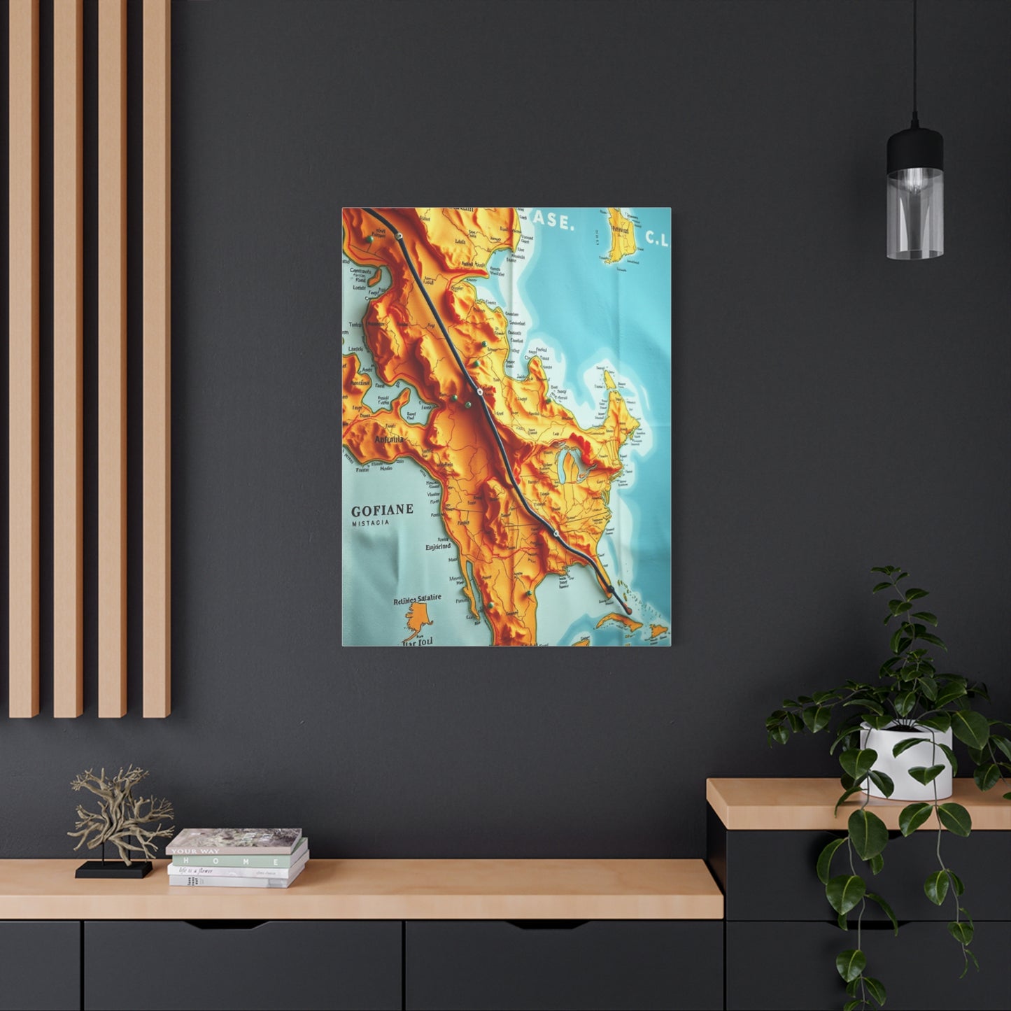 Geographic Opulence Décor