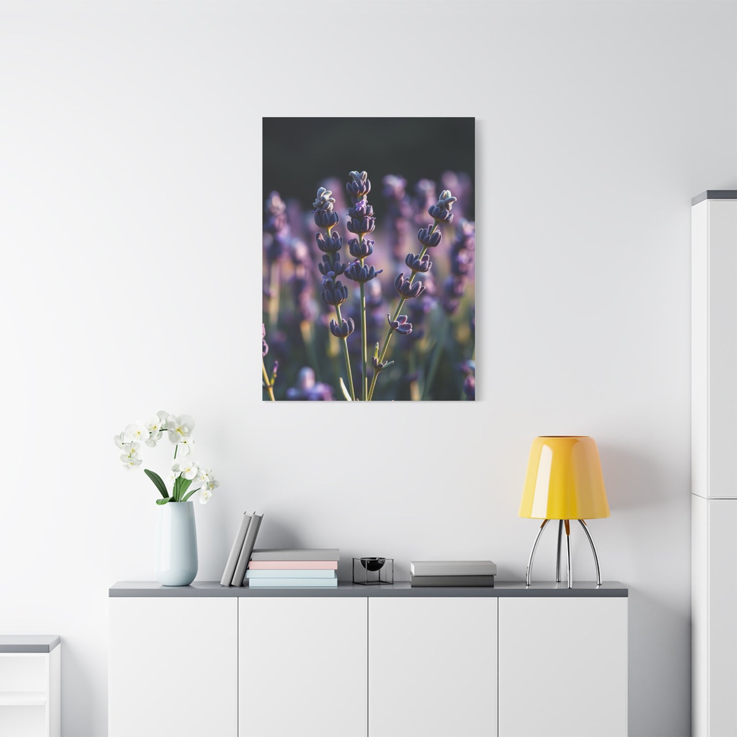 Lavender Herb Art Canvas Art 9 Wall Art & Canvas Print
