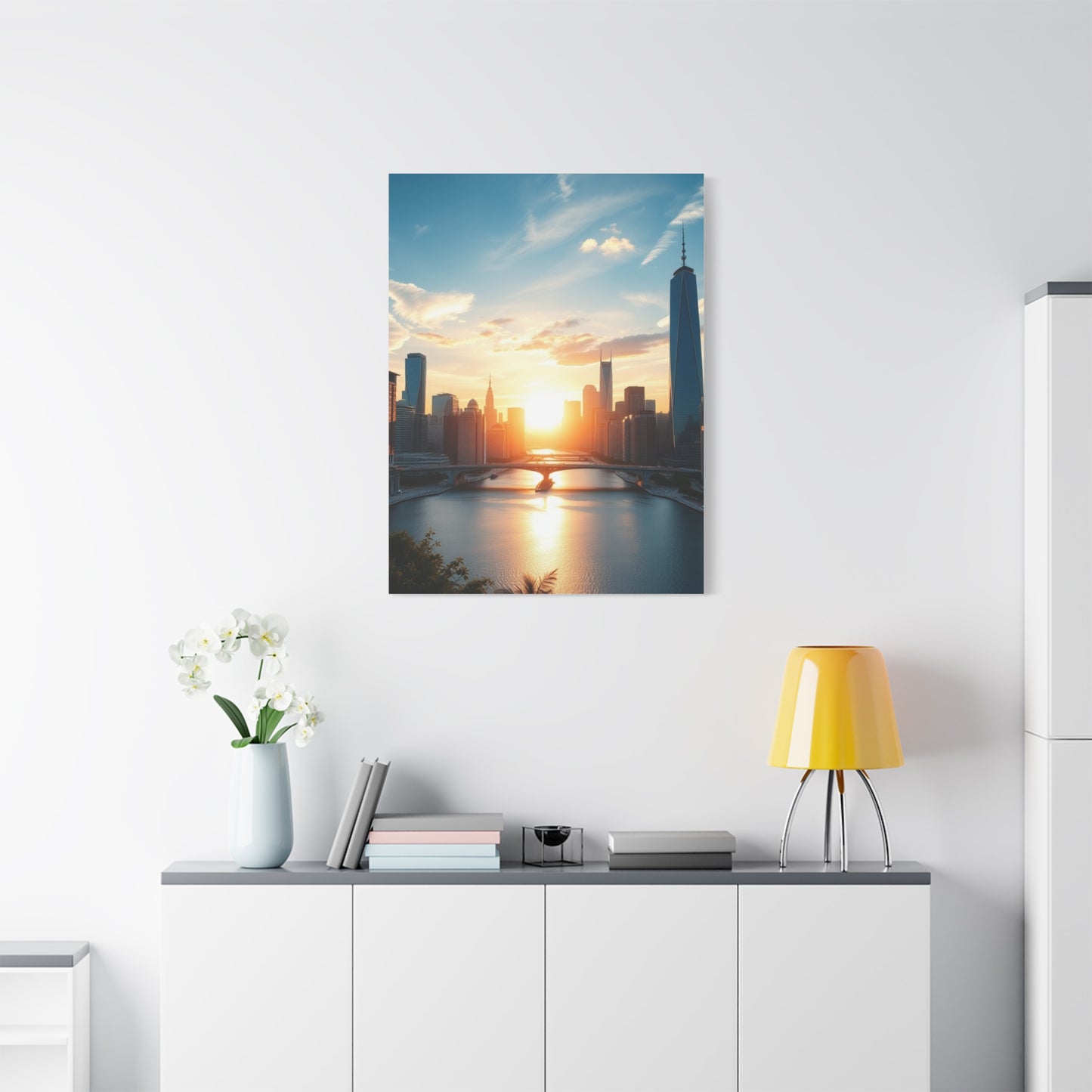 Skyline Grandeur Canvas Wall Art & Canvas Print