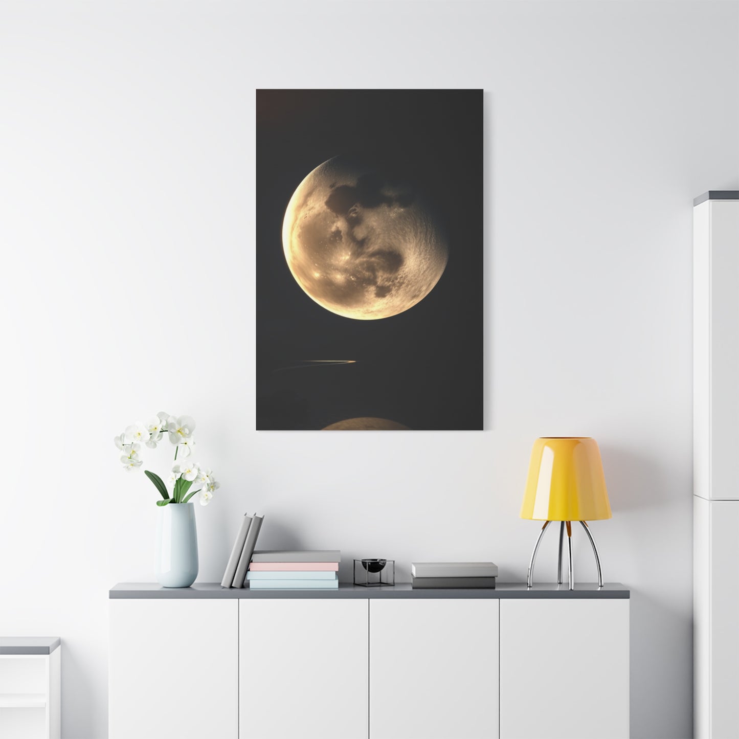 Vision Crescent Moon Art Art Wall Art & Canvas Print