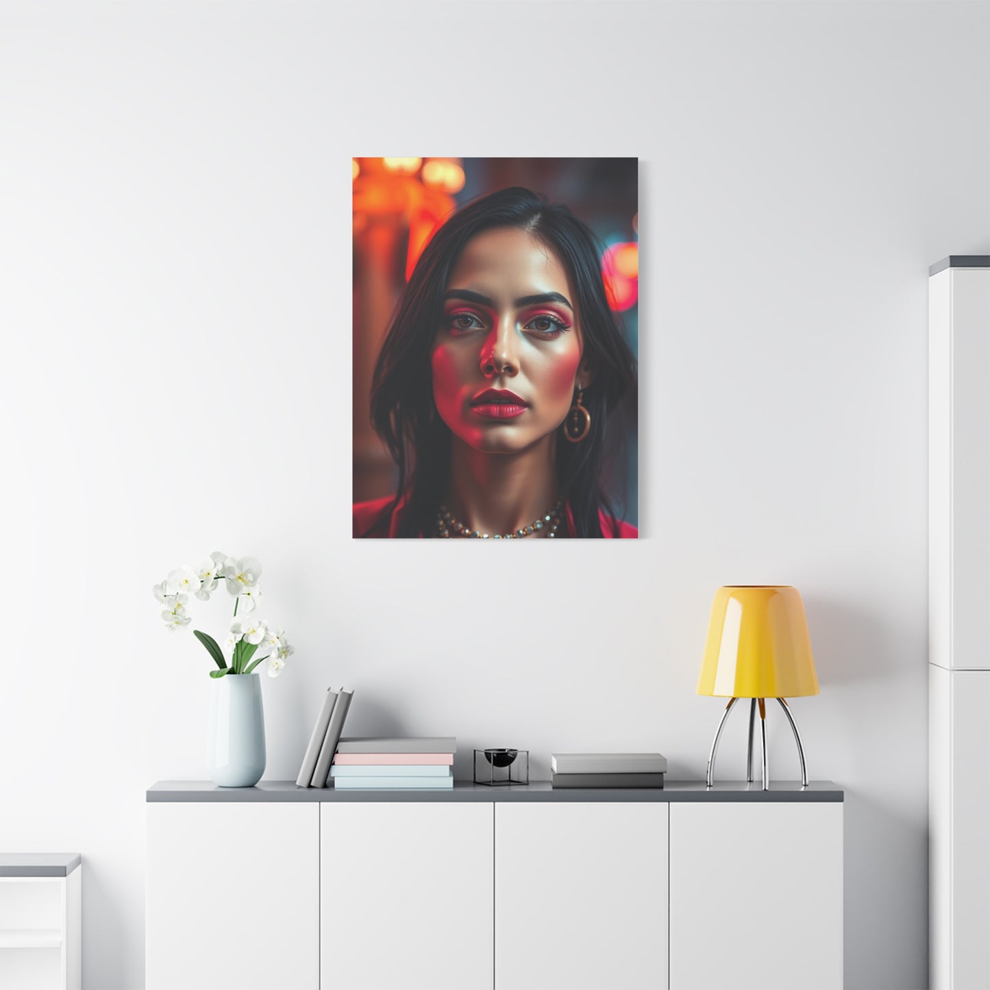 Black & Pink Art Luxury Canvas Wall Art & Canvas Print