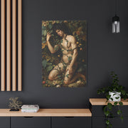 Classical Garden Male Figure Wall Art & Canvas Print