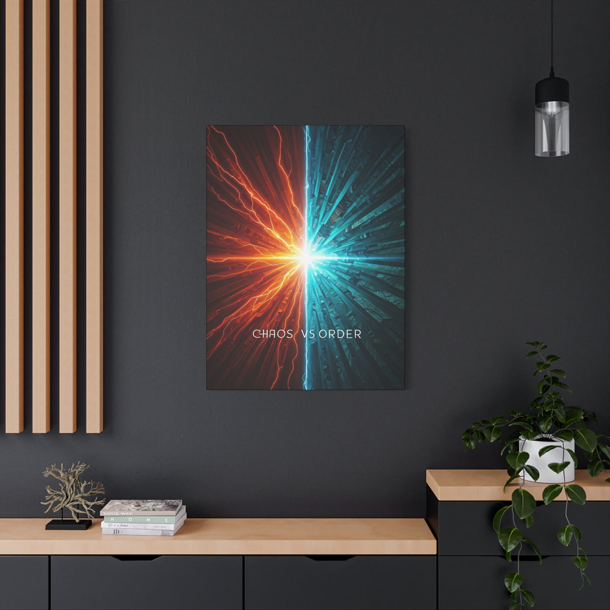 Chaos Versus Order Wall Art & Canvas Prints