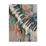 Abstract Piano Flow Expression Wall Art & Canvas Print