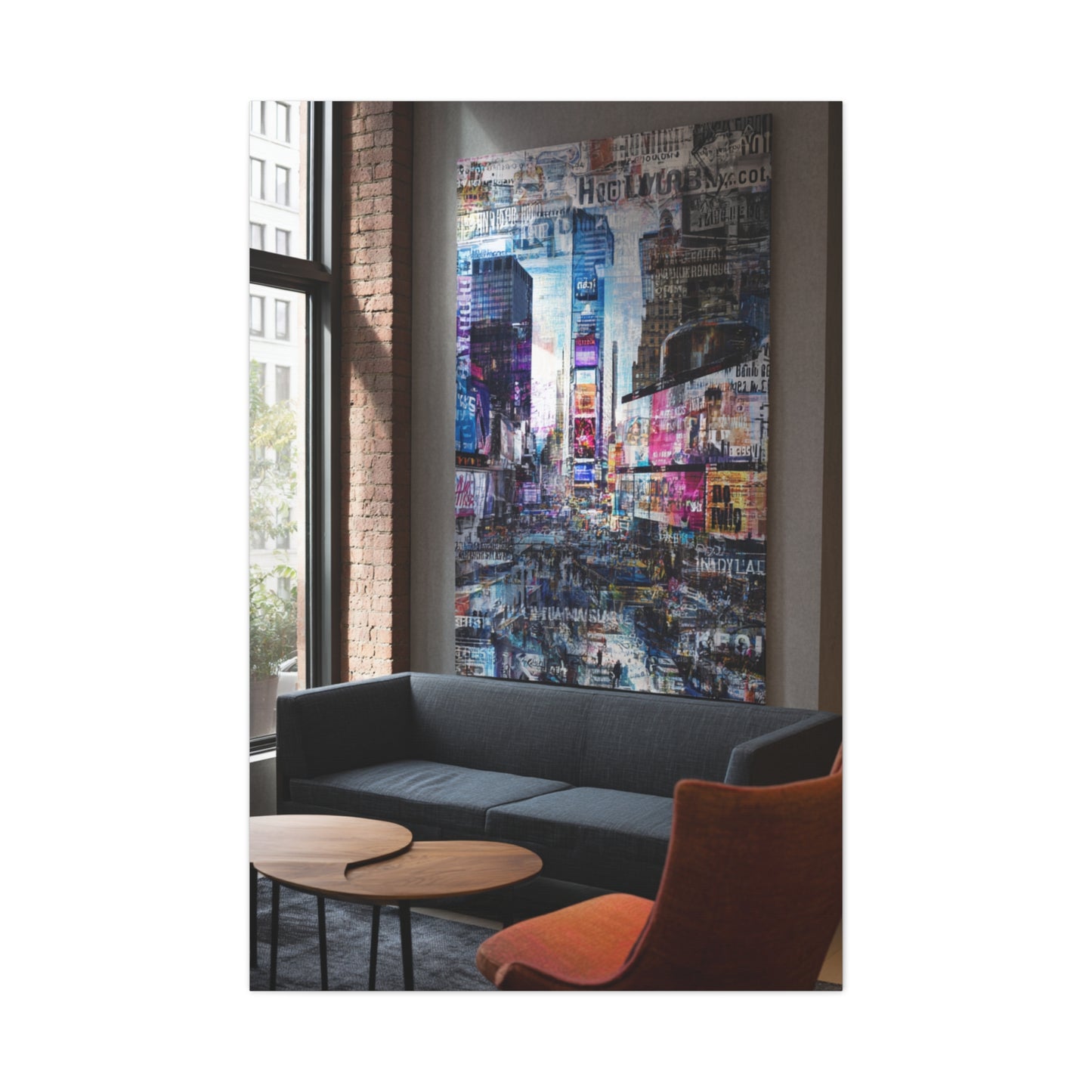 City And Culture Collage Artwork Wall Art & Canvas Print