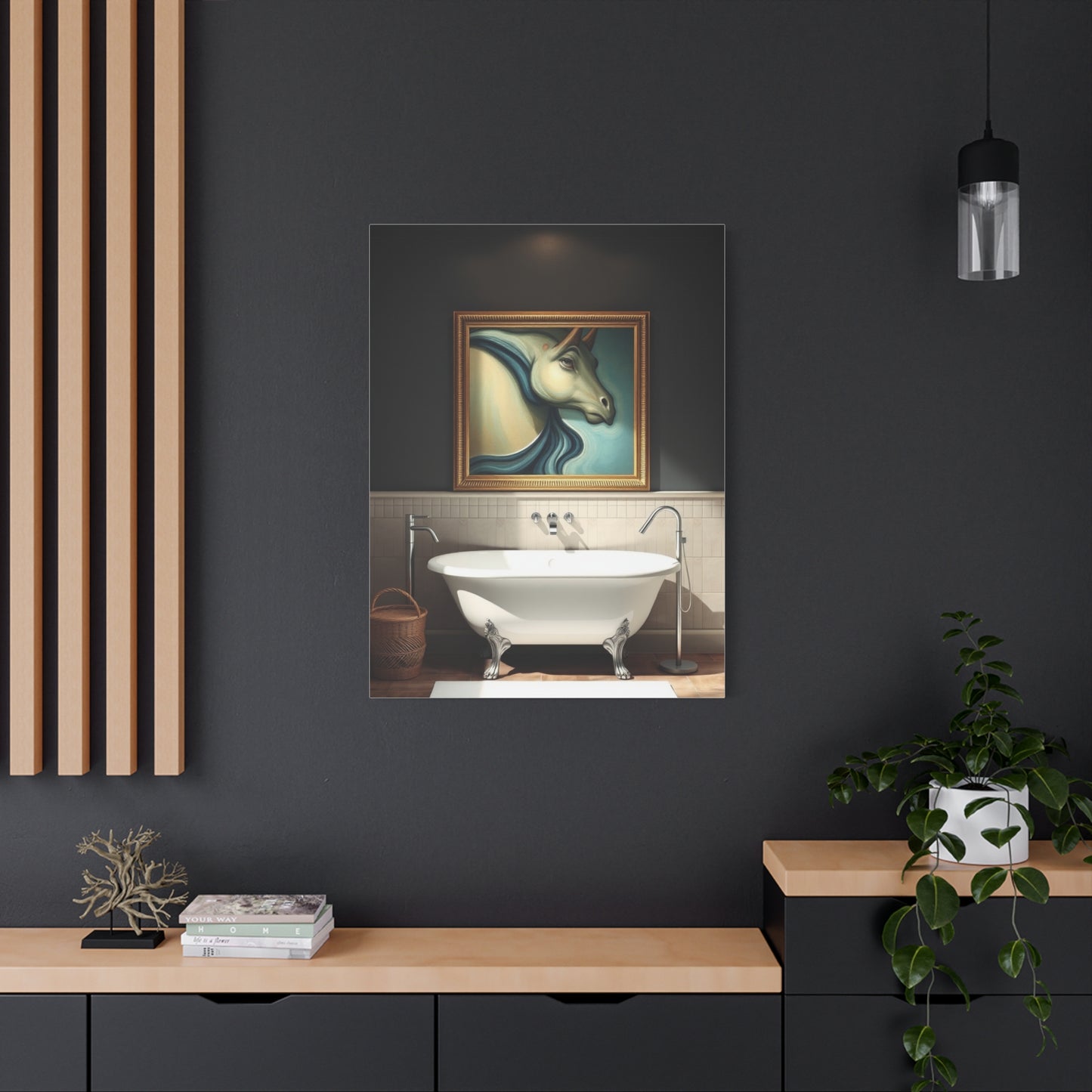 Serene Splash Artistry Wall Art & Canvas Print