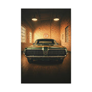 Mercury Cougar Retro Dealership Wall Art & Canvas Prints