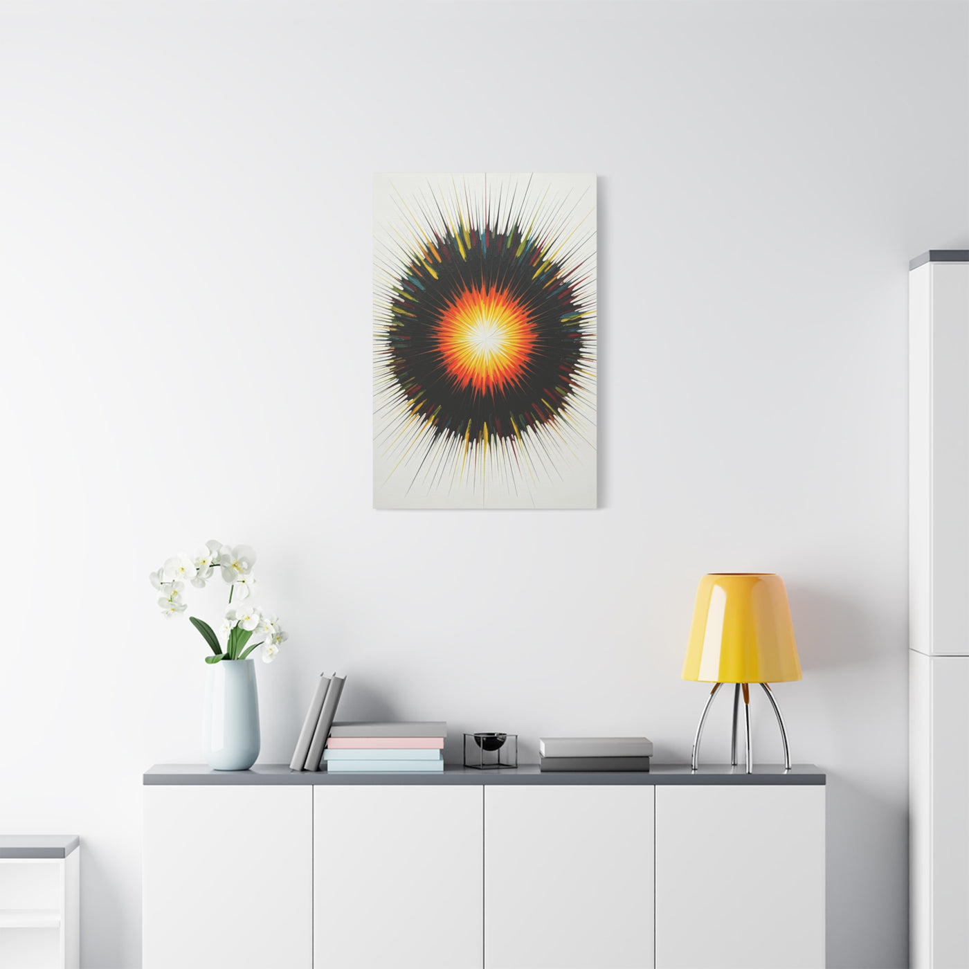 Radiant Energy Core Abstract Wall Art & Canvas Prints