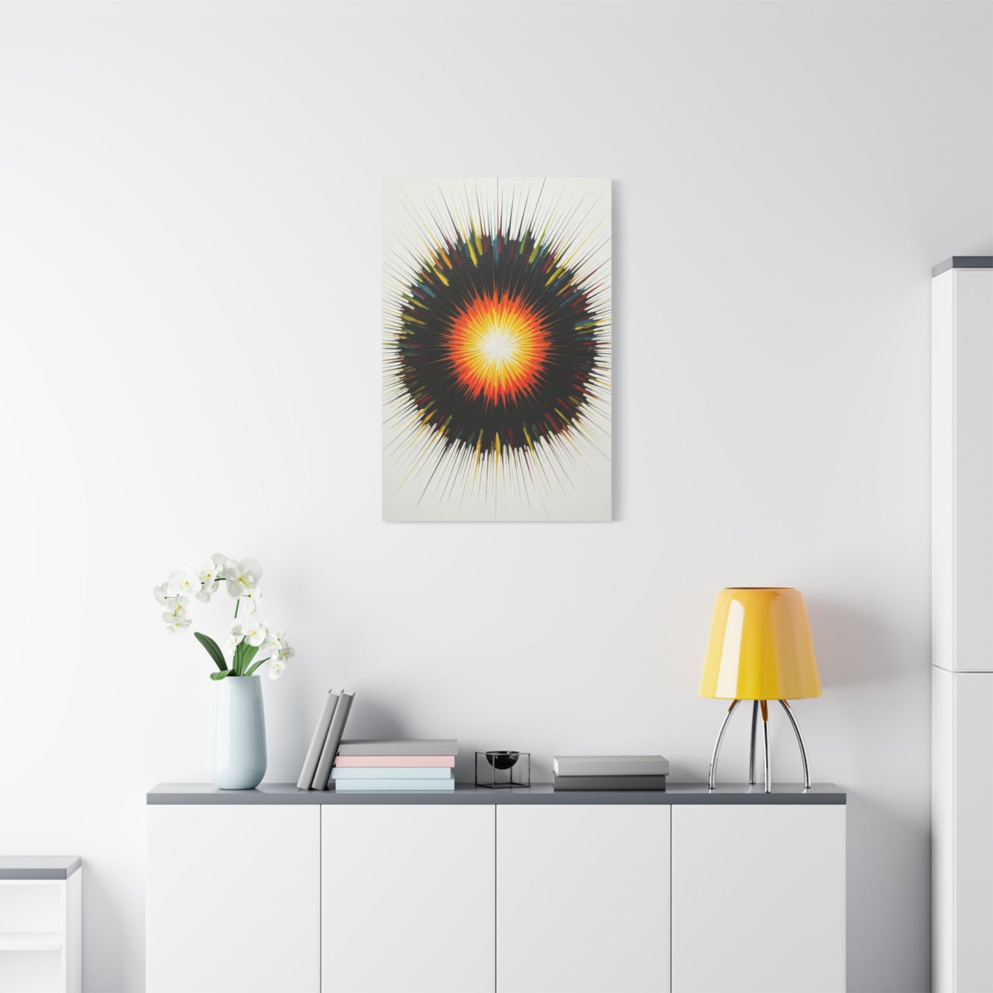 Radiant Energy Core Abstract Wall Art & Canvas Prints